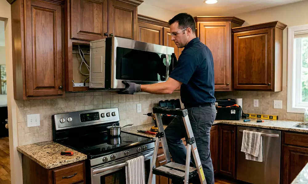 Microwave Installation in Imperial Beach, CA